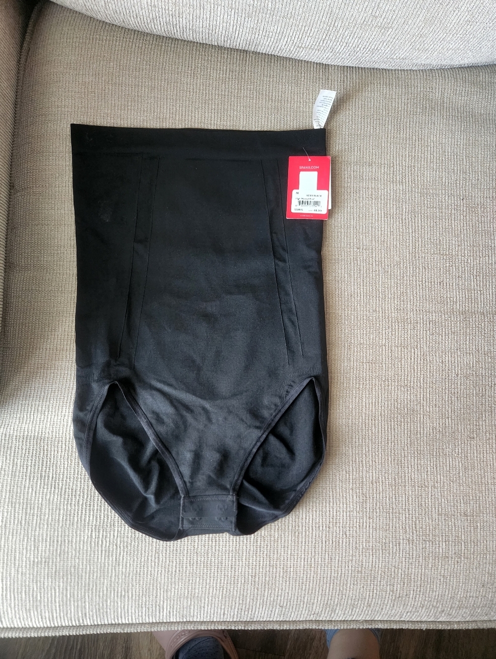 SPANX Black High-Waist Shaping Briefs